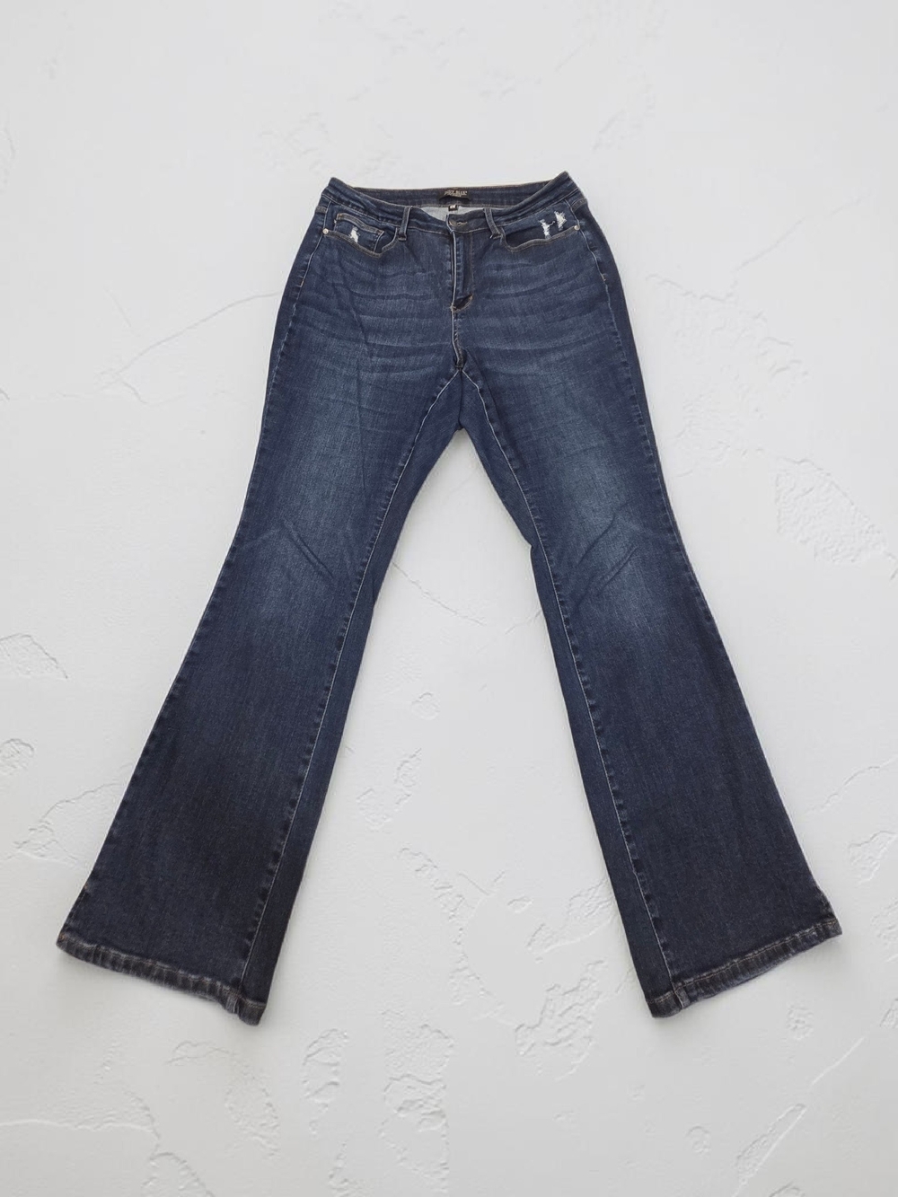 Women's Dark Blue Flared Jeans